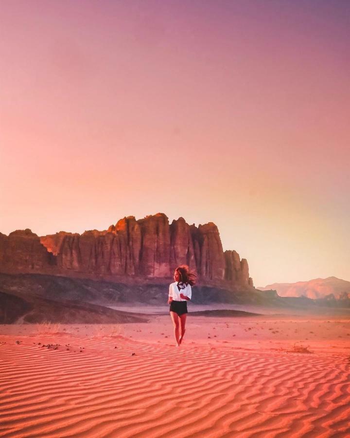 Bedouin Future Camp Hotel วาดิรัม ภายนอก รูปภาพ